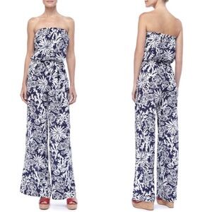 Lilly Pulitzer Farrah Jumpsuit Strapless Size Small